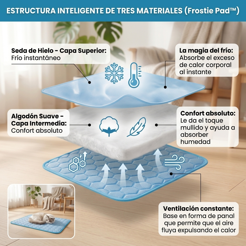 Frostie Pad™ - Protege a tu gato del calor