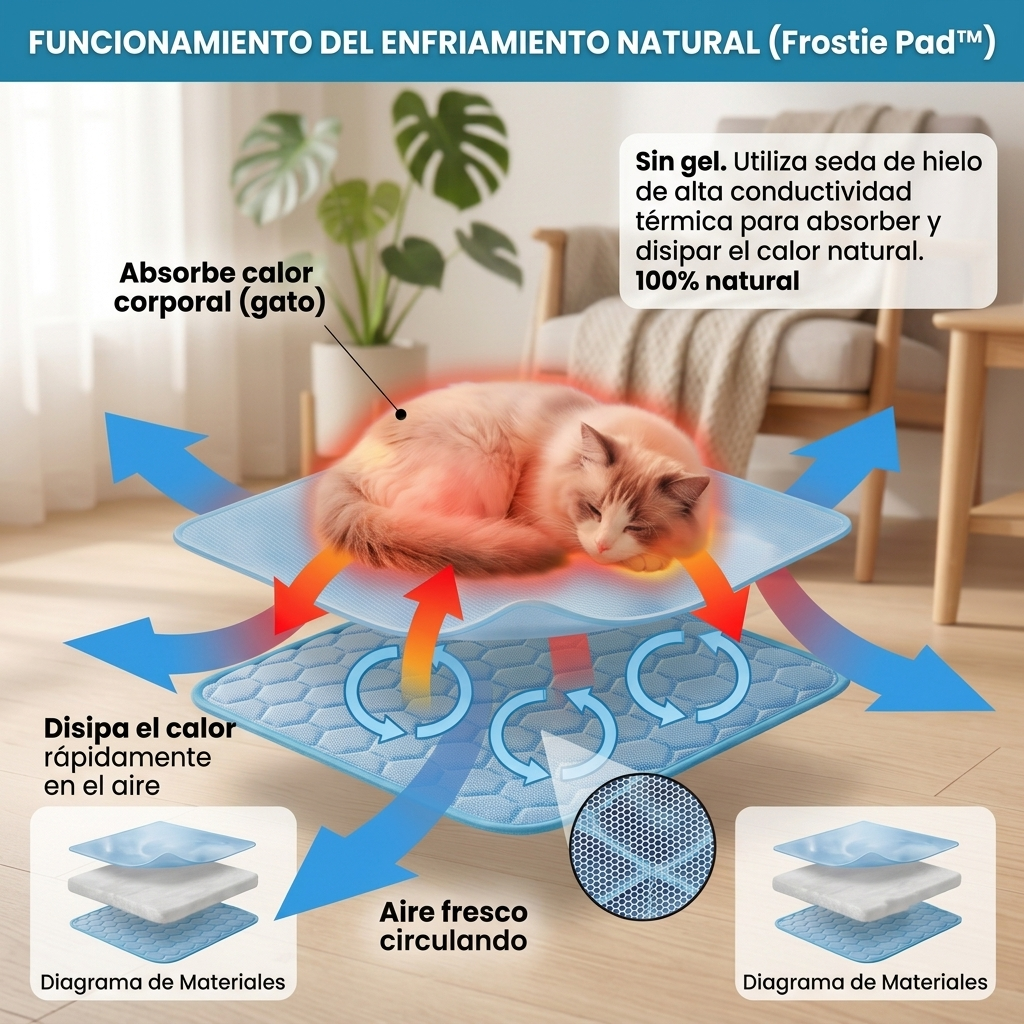 Frostie Pad™ - Protege a tu gato del calor